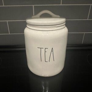 Rae Dunn Tea Canister
